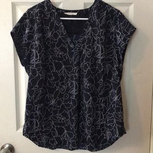 Stitch Fix Fun2Fun Navy Top XL